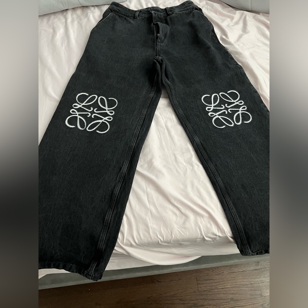 Women’s Loewe Anagram baggy jeans